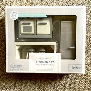 Pottery barn kids doll house kitchen furniture set. FIRM PRICE!